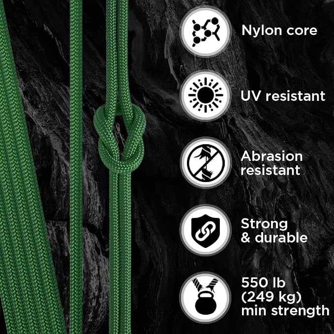 TECEUM 5/32" Paracord Rope 1000 – 1000ft / 200ft / 100ft / 50ft – Tactical - Image 3