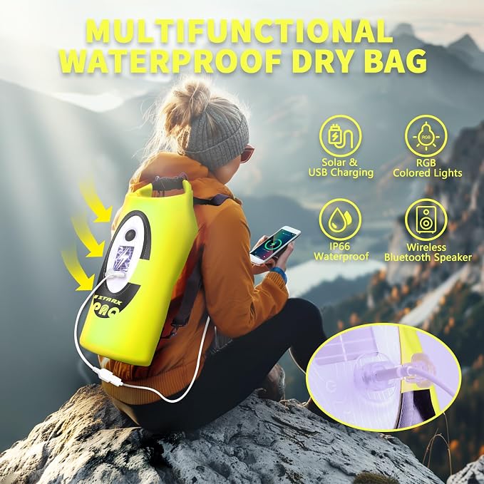 FELICON Solar/Battery Multi-Functional Backpack - Image 2
