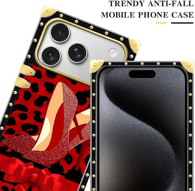 for iPhone 17 Pro Max Case Luxury Golden Decoration - Image 4