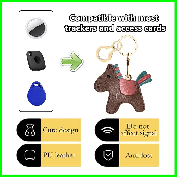 Leather Keychain Holder Case Compatible - Image 2