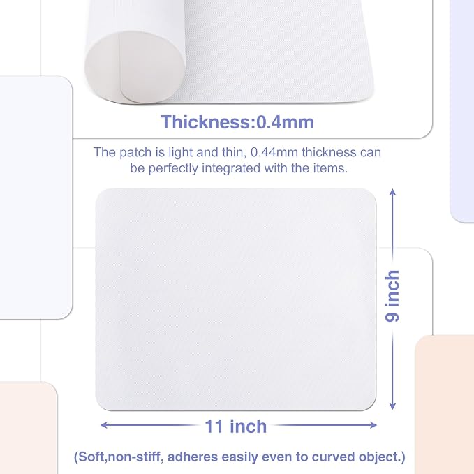 Gheeidau Canvas Repair Patch 9×11 Inch 3Pcs Waterproof Self-Adhesive Fabric - Image 5