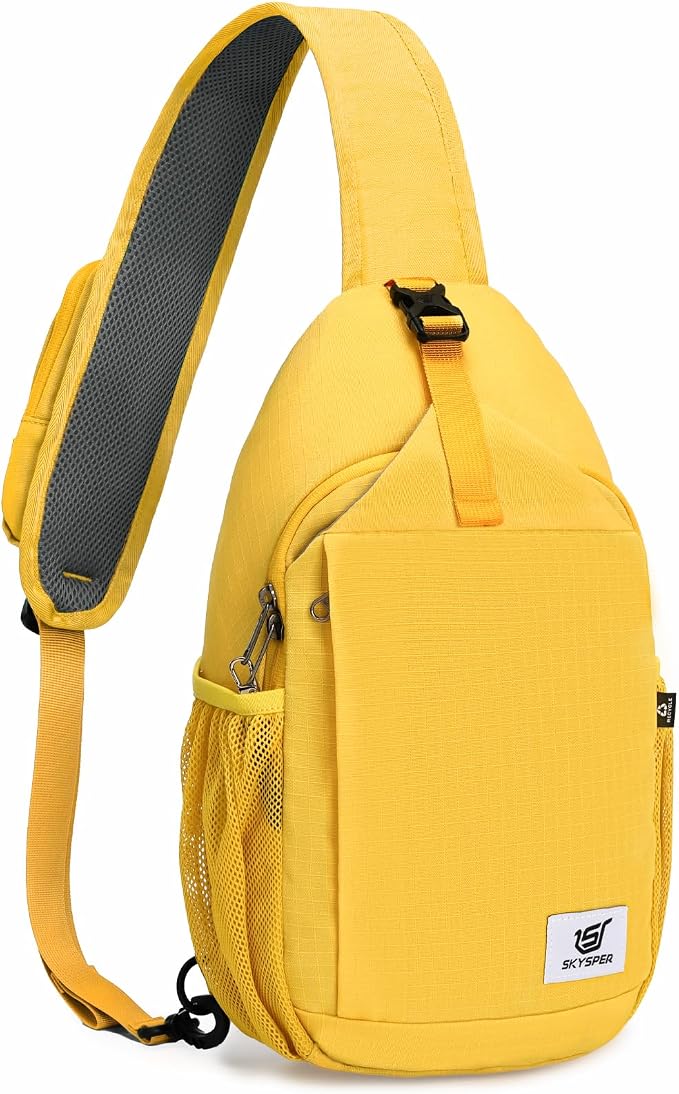 SKYSPER Sling Bag RFID Cross Body Bag Recycled Crossbody Backpack Travel Daypack by SKYSPER