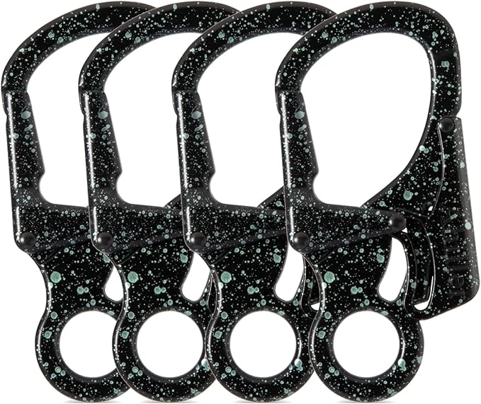 Ahiller Carabiner Clip, Double Anti-Misopening Locking Design, Key Ring Clip by Ahiller