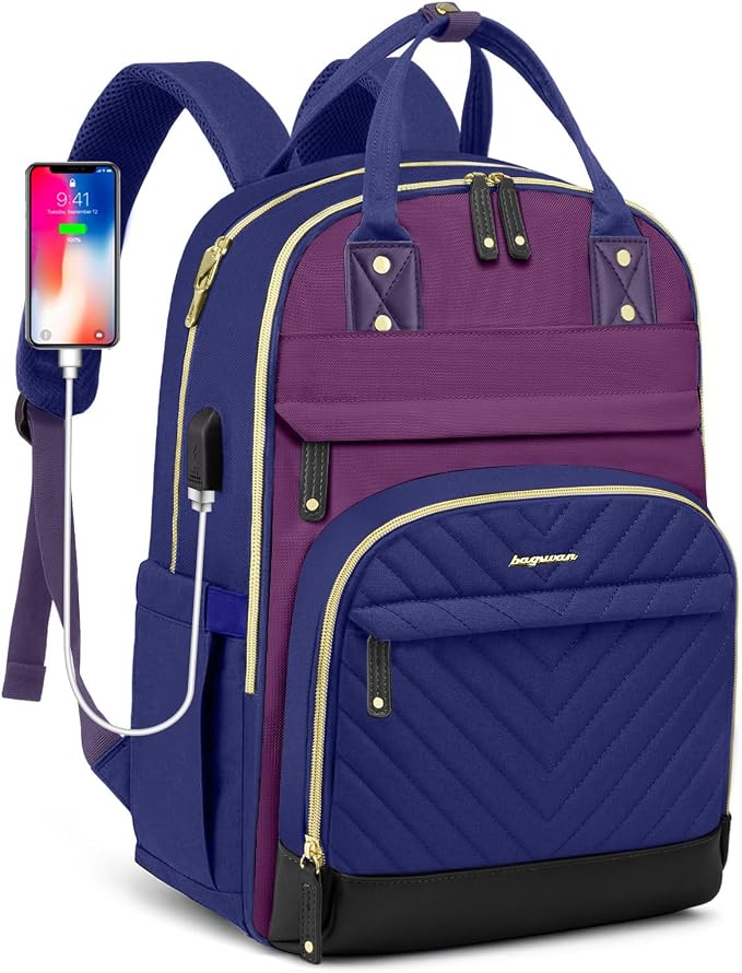 Laptop Backpack for Women Work Bag by BAGSWAN