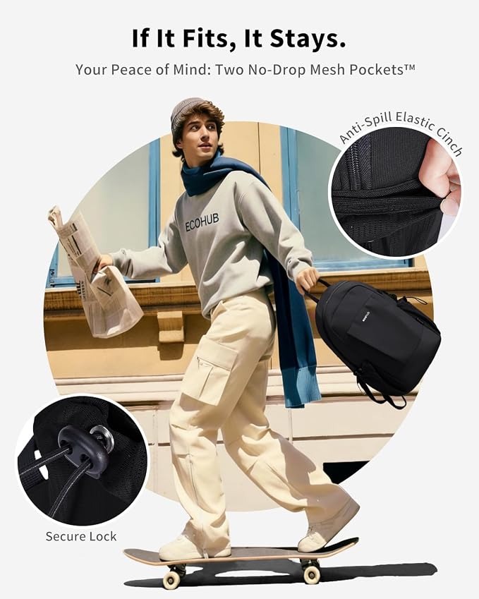 ECOHUB Mini Anti-Theft RFID Backpack - Image 3