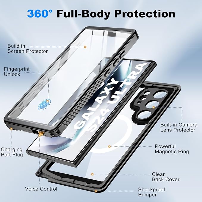 for Samsung Galaxy S24 Ultra Waterproof Case - Image 5