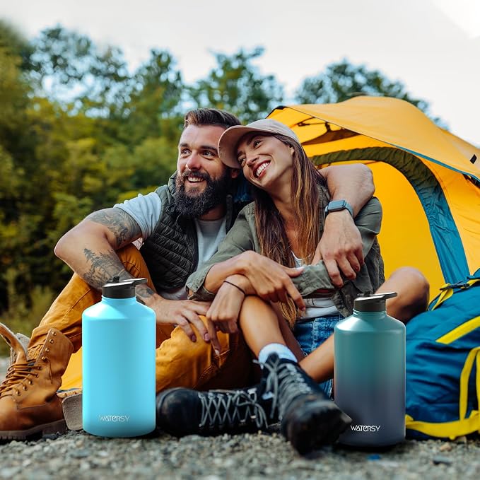 1 Gallon Water Bottle Insulated, BPA Free&Leak Proof, 128oz Stainless Steel - Image 7
