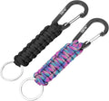 EOTW Paracord Keychain for Men Women Paracord Carabiner Backpack Keychain by EOTW