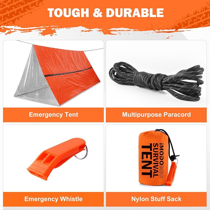 Emergency Survival Tent Life Shelter - Image 9