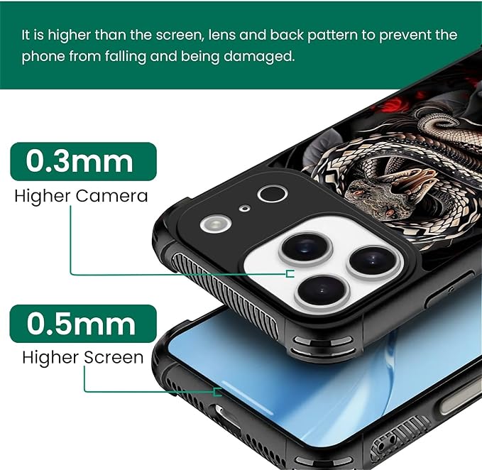 for iPhone 17 Pro Case, for MagSafe Graphic Design for Girl Boy Soft Silicone - Image 5