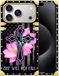 for iPhone 17 Pro Max Case Luxury Golden Decoration by Unknown