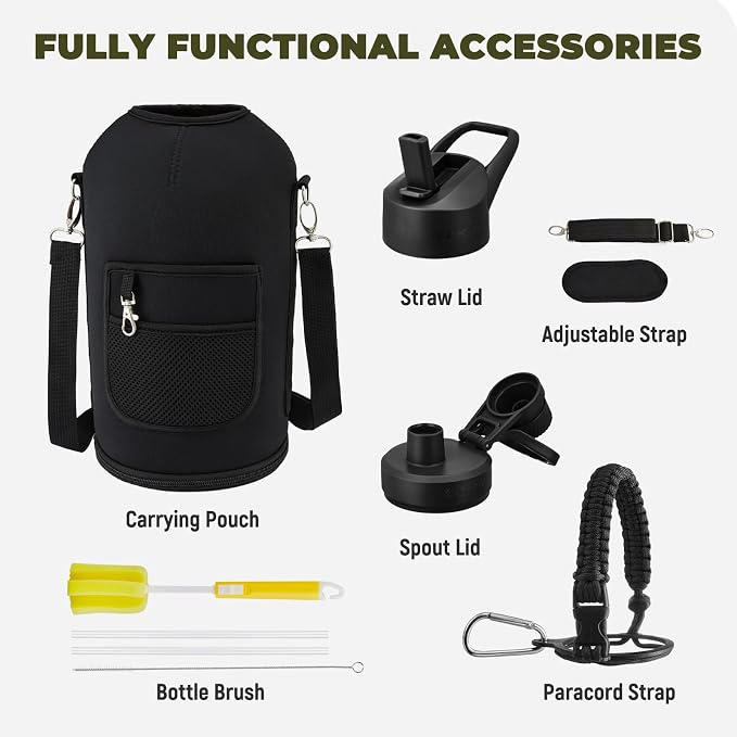 COKTIK 128oz Insulated Water Bottle - Image 3