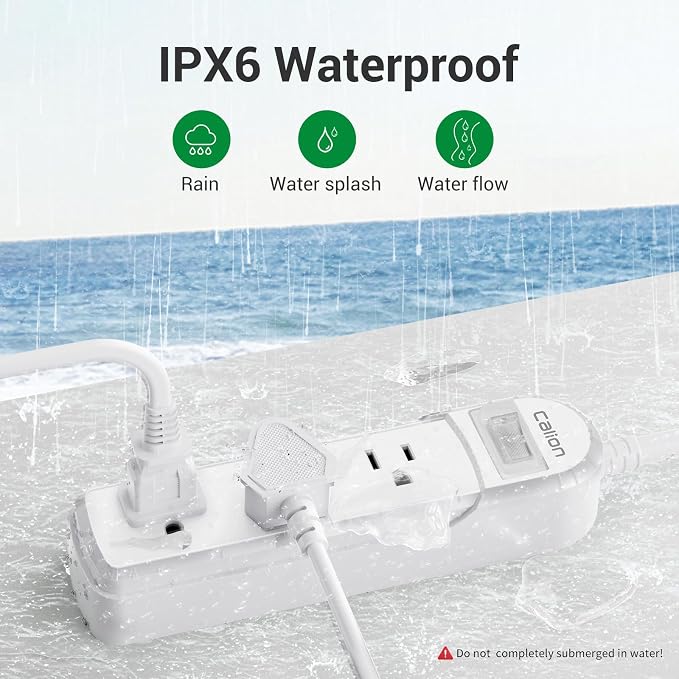 Outdoor Power Strip Weatherproof - Image 2