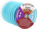 Mandala Crafts Round Genuine Turquoise Leather Cord by MandalaCrafts