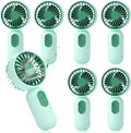 Rossesay 6 Pcs Mini Portable Fan Bulk Cute Handheld Lightweight Small Little by Rossesay