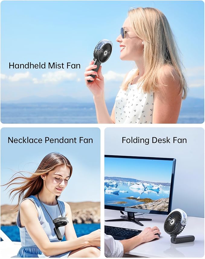 SWEETFULL Portable Misting Fan - Image 6