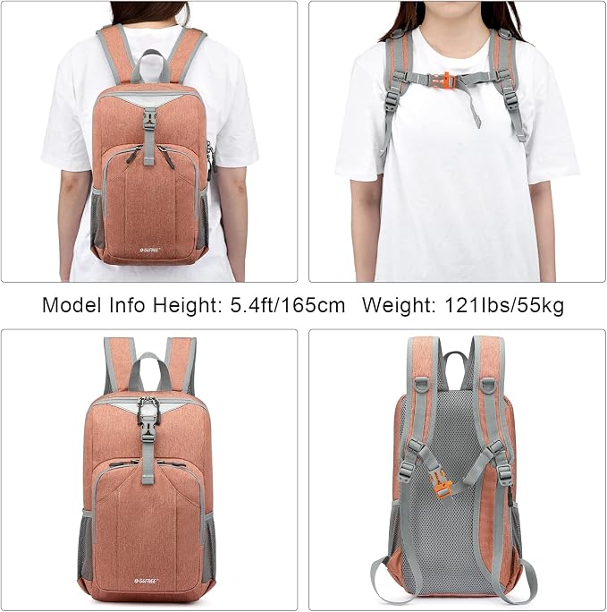 G4Free Mini 10L Hiking Daypack Small Hiking Backpack Cycling Compact Shoulder - Image 7