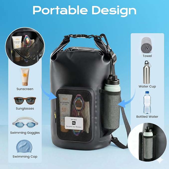 Rynapac 10L Waterproof Dry Bag - Image 4