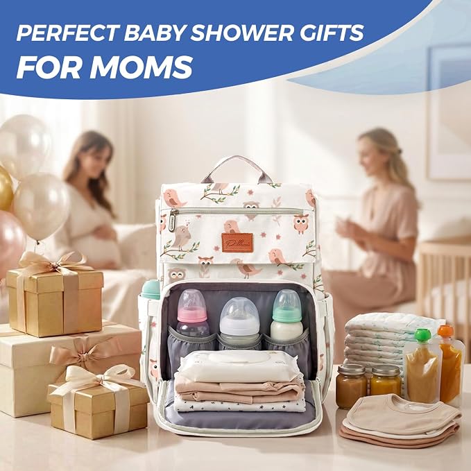 PILLANI Baby Diaper Bag Backpack - Image 7