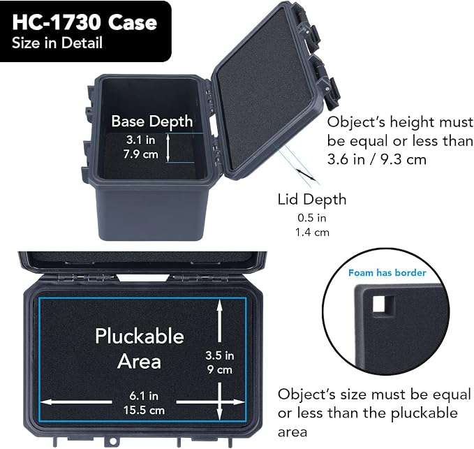 Lykus HC-1730 Mini Hard Case Dry Box - Image 3
