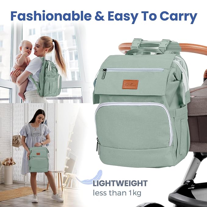 PILLANI Baby Diaper Bag Backpack - Image 5