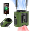 Socool 14500mAh Portable Waist Fan Clip on Belt 360 Rotation Wearable by Socoolfancoolinhand
