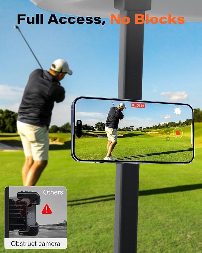 A2C Alloy Magnetic Golf Cart Phone Holder - Image 4