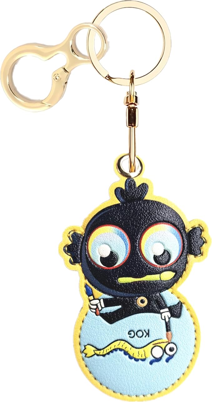 Leather Keychain Holder Case Compatible by ZOUITY