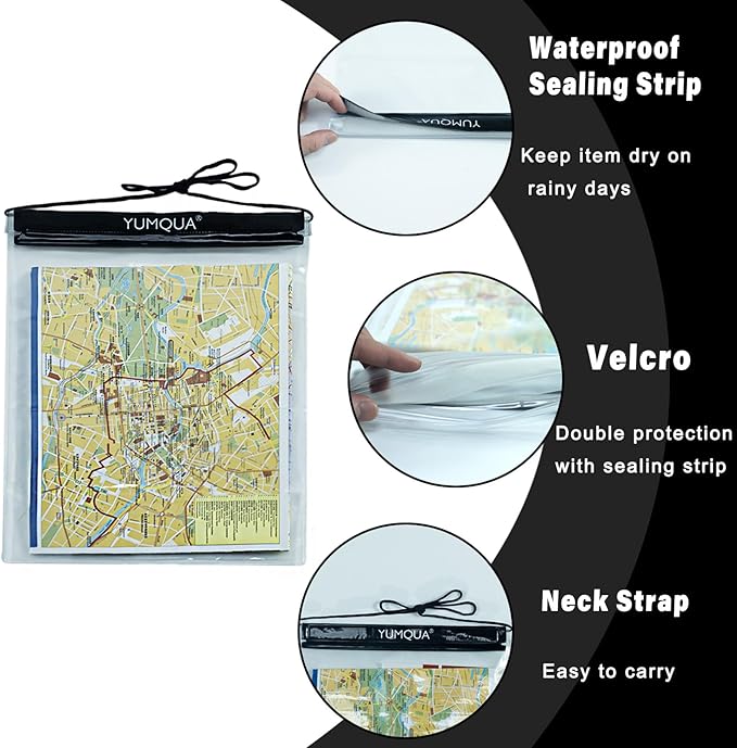 YUMQUA Waterproof Bags Large Size 3 Pack, fits Kayaking Boating Hiking Water - Image 3