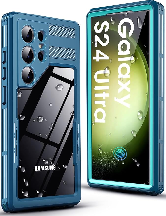 for Samsung Galaxy S24 Ultra Waterproof Case by Hllhunkhe