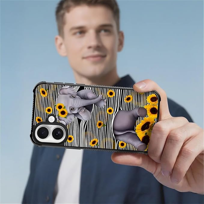 for iPhone 17 Case, for MagSafe Graphic Design for Girl Boy Soft Silicone Hard - Image 7