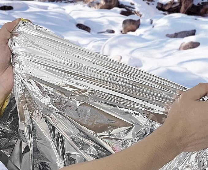 GALAXYLENSE Emergency Mylar Thermal Blanket - Image 8