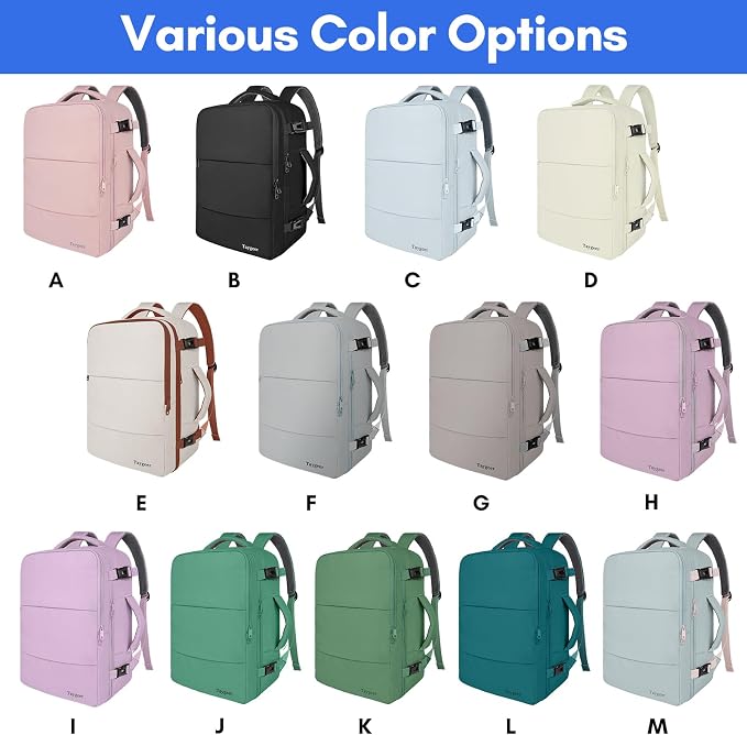 Taygeer Travel Backpack for Men Women, Carry On Backpack - Image 3