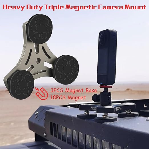 ULIBERMAGNET Magnetic Mount, 100LB Heavy Duty Solid Aluminum Phone Holder - Image 3