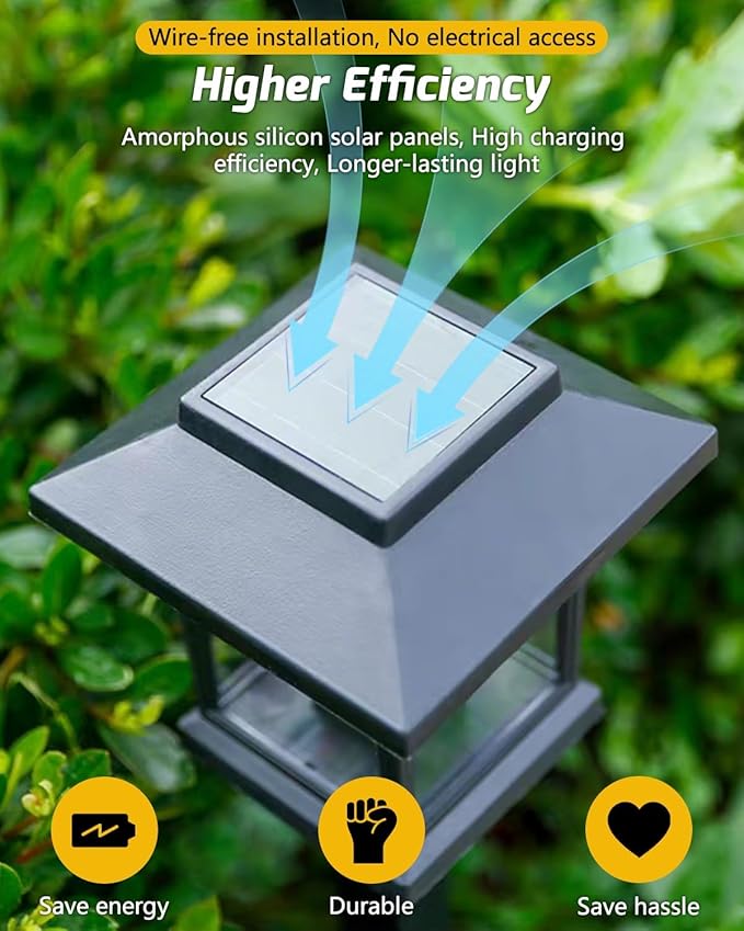 16-Pack Solar Lights Outdoor, Solar Powered Garden Lights, Outdoor Waterproof - Image 8