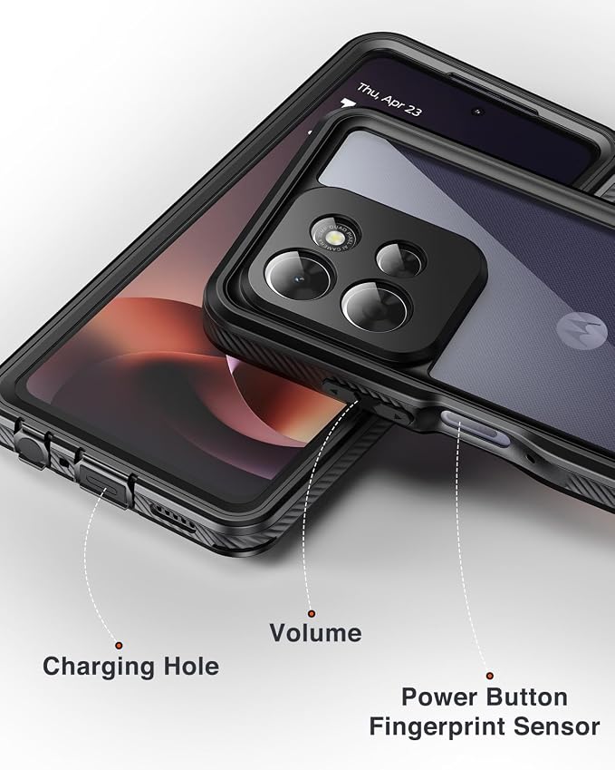 Lanhiem for Moto G Power 2026 Case, IP68 Waterproof Dustproof Shockproof Case - Image 6