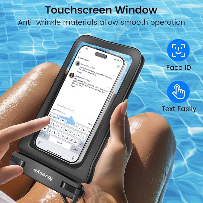 Niveaya Double Space Waterproof Phone Pouch - Image 5