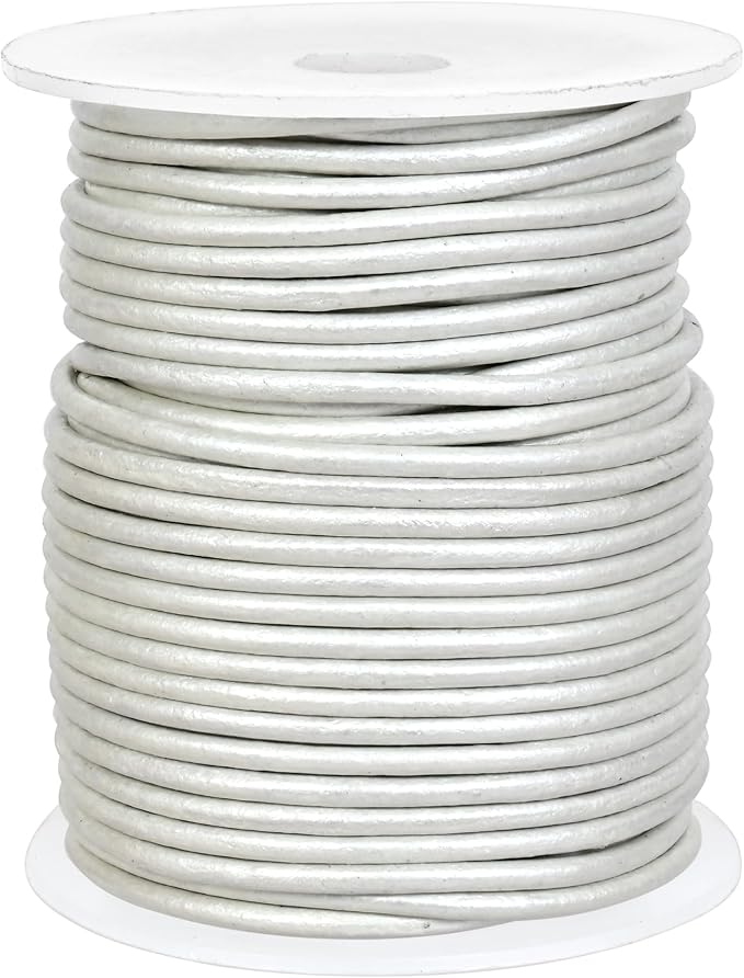 GENIQUE Real/Genuine Round Leather String Cord - Image 2