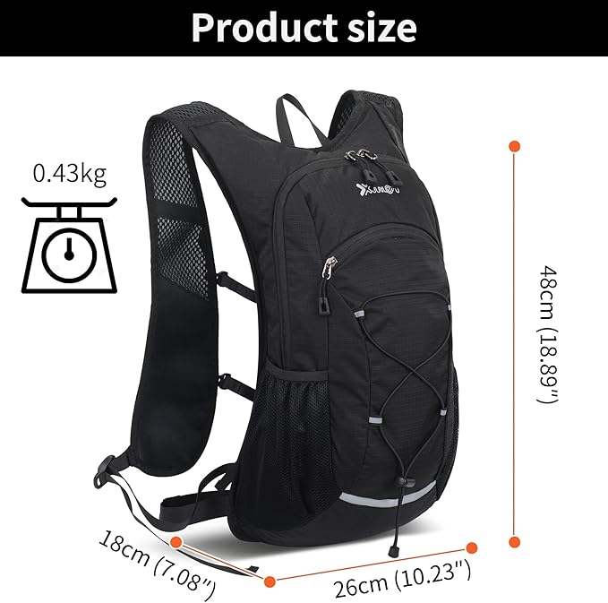 DOJUNS Hiking Backpack Lightweight Travel Backpack 20L Waterproof Hiking - Image 5