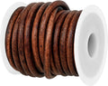 GENIQUE Real/Genuine Round Leather String Cord by GENIQUE