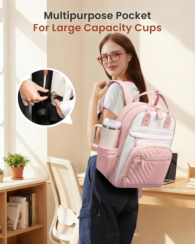 LOVEVOOK Laptop Backpack for Women - Image 2