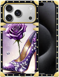 for iPhone 17 Pro Max Case Luxury Golden Decoration by Unknown