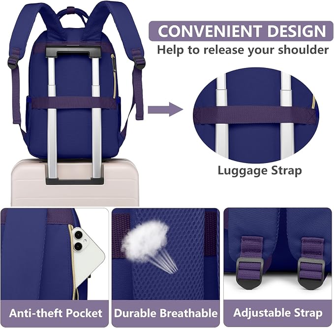 Laptop Backpack for Women Work Bag - Image 5