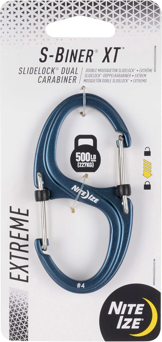 Nite Ize S-Biner XT SlideLock Dual Carabiner by Nite+Ize
