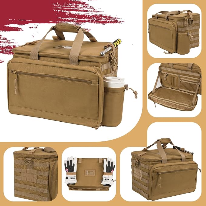 SCAVATA Patrol Bag Law Enforcement, Police Gear Car Front Seat Vehicle - Image 3
