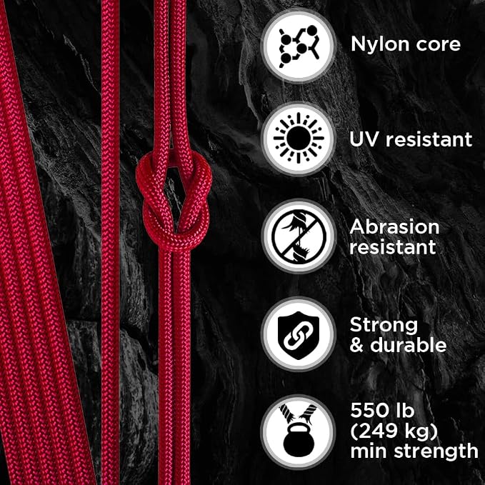 TECEUM 5/32" Paracord Rope 1000 – 1000ft / 200ft / 100ft / 50ft – Tactical - Image 3