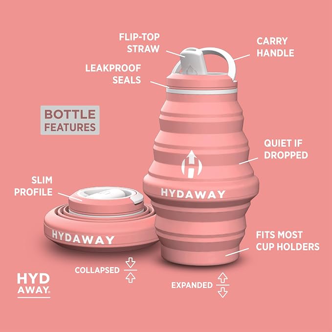 HYDAWAY 17oz Collapsible Water Bottle - Image 5