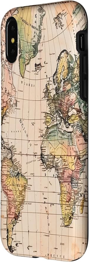 World Map, Old Map of the World Case - Image 2
