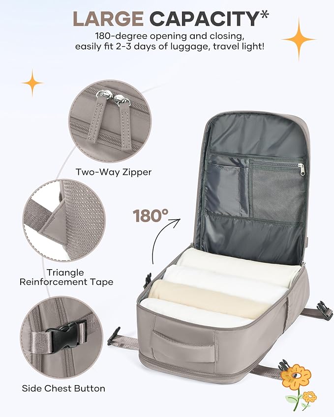 Large Travel Backpack - Image 5