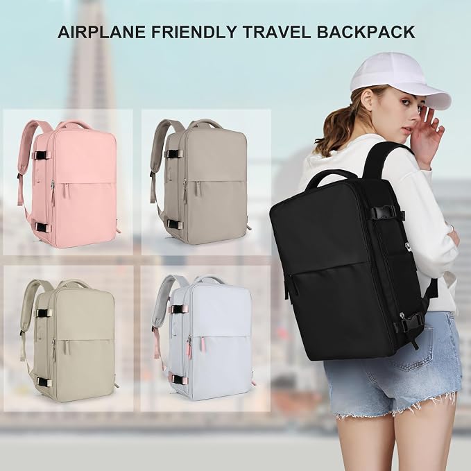 coowoz Travel Backpack For Women Men Airline Approved, Carry On Backpack - Image 8